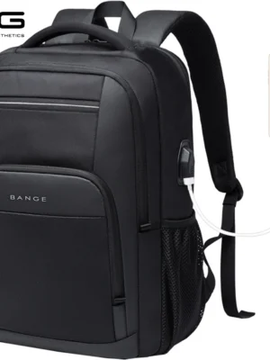 Bange Men's Designer Laptop Bag School Bags for Boys Male Motorcycle Tactical Business Sports Travel Backpack Men