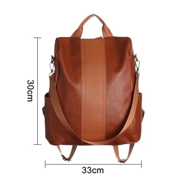 Women Fashion Anti-theft Design Backpack Casual Daypack Outdoor Female Rucksack Women Shoulder Outdoor Travel Multi-function Bag