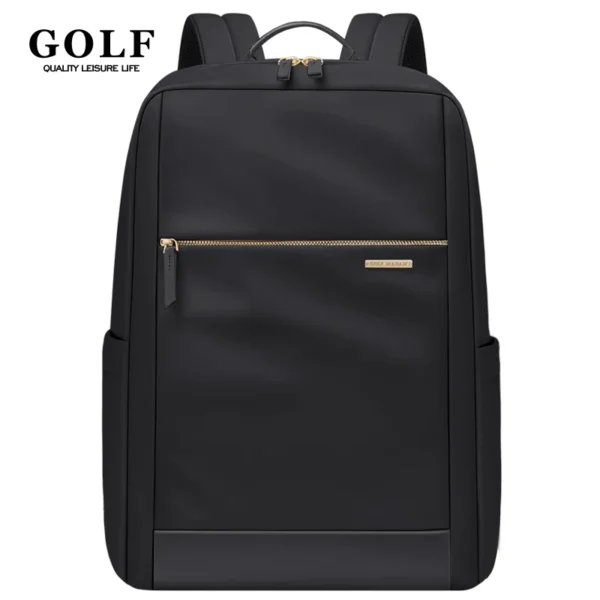 GOLF Backpacks for Women 15.6 inch Laptop Backpack Business Woman Black Back Pack Bag Nylon Waterproof Elegant High Quality 2024